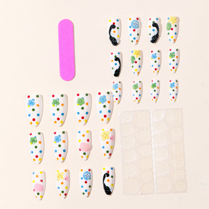 Creative 3D Nail Art Design Bowlift