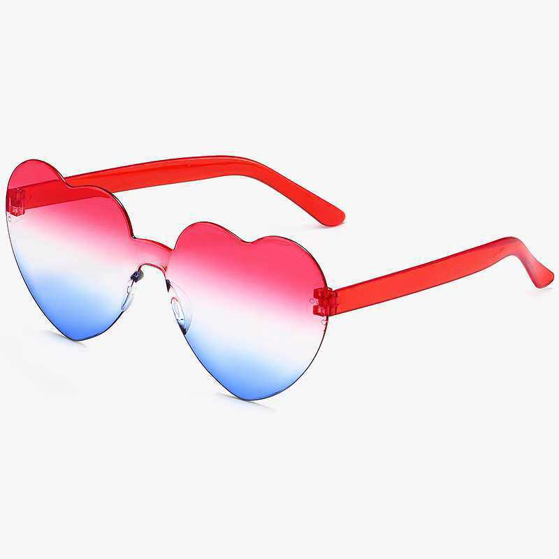 Heart-Shaped Fashion Sunglasses Bowlift