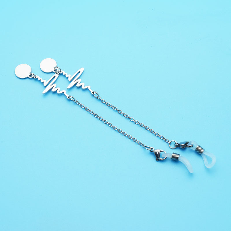 Stylish Heartbeat Design Dangle Earrings Bowlift