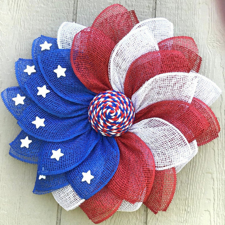 Women's multi-layered fabric flower hairpin with hidden metal clip Bowlift