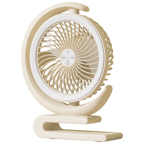Unisex Compact Oscillating Desktop Fan Bowlift