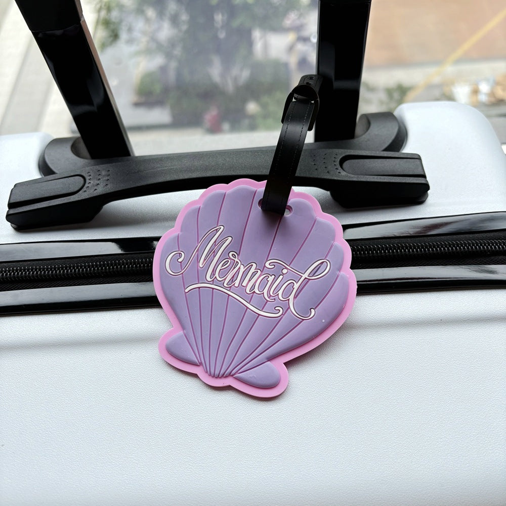Mermaid Shell-Shaped Luggage Tag Bowlift
