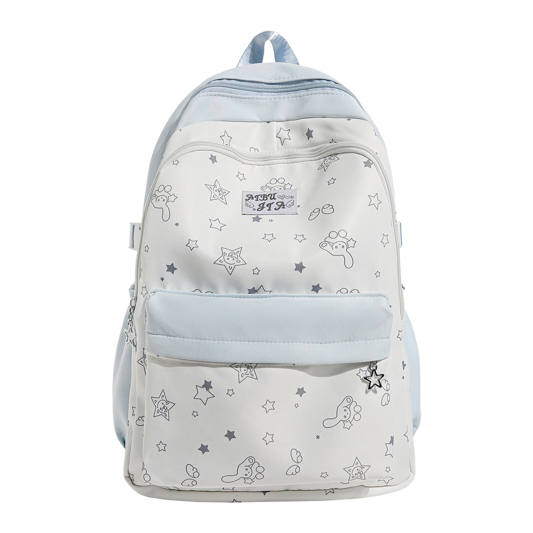 Stylish Graphic Printed Backpack Bowlift