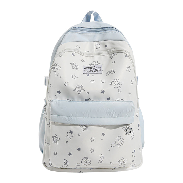Stylish Graphic Printed Backpack Bowlift