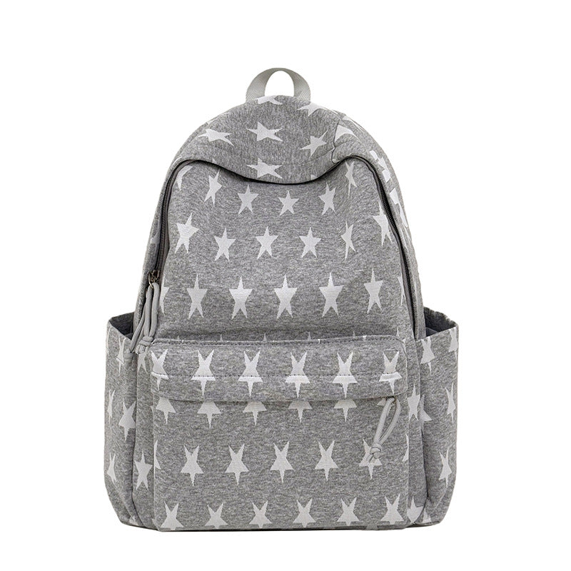 Star Pattern Casual Backpack