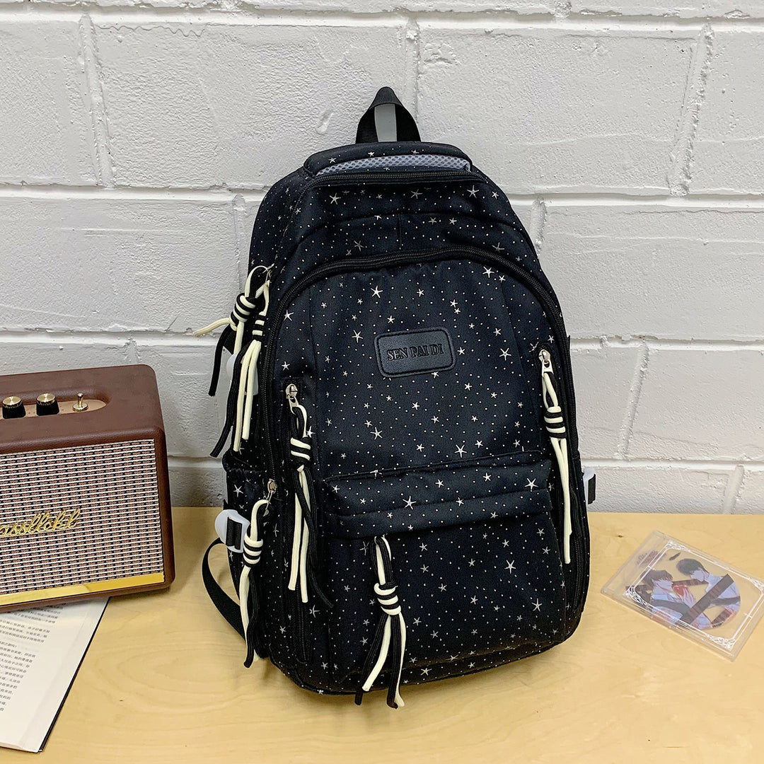 Starry Pattern Cute Backpack