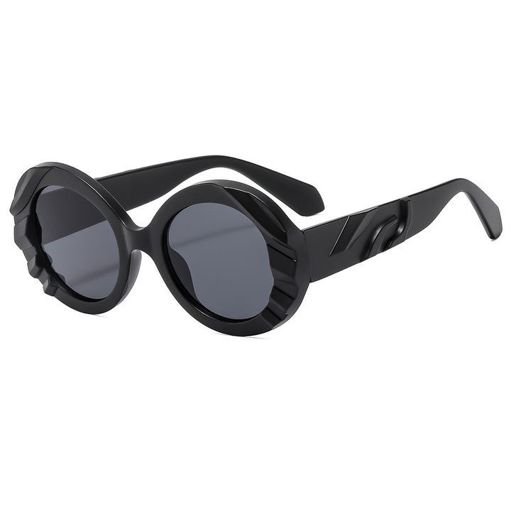 Women's sunglasses with unique, textured frame and protective lenses Bowlift