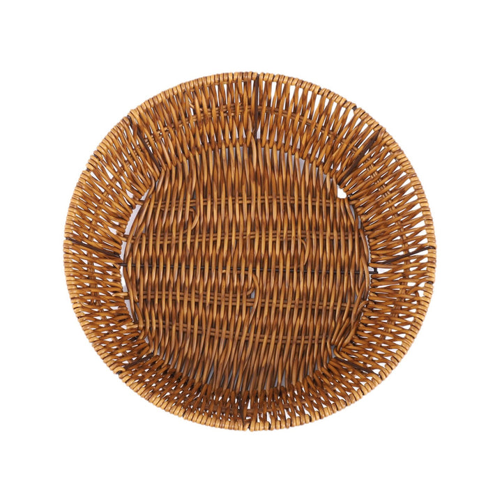 Decorative Wicker Storage Bowl Bowlift
