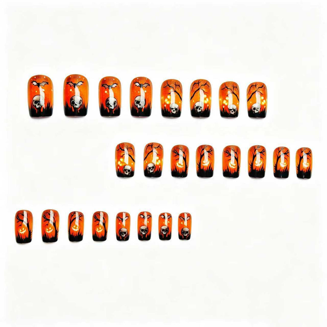 Halloween-Themed 3D Nail Art Bowlift 1788155551