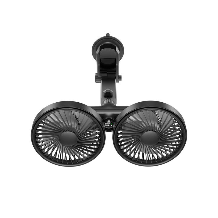 Unisex double fan with digital speed display Bowlift