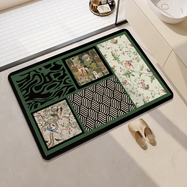 Decorative Cartoon Welcome Mat Bowlift