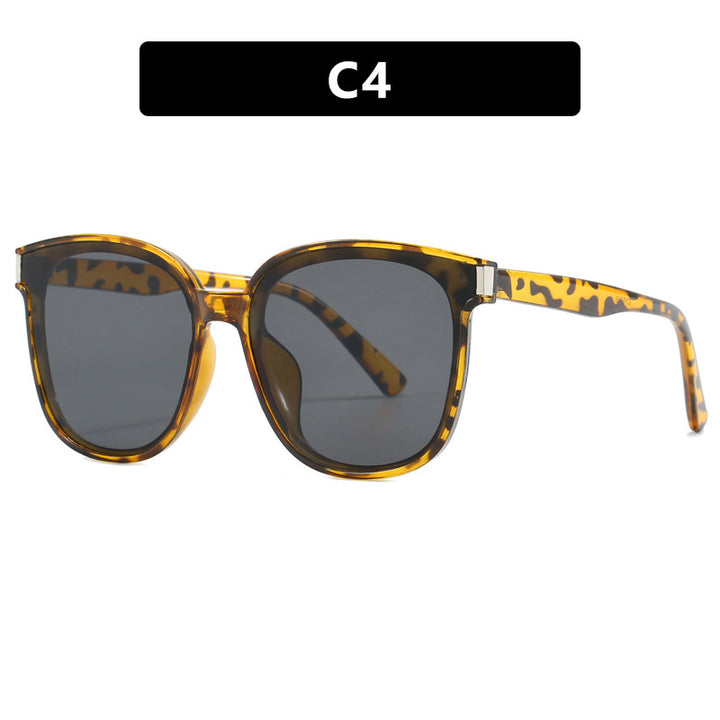 Women's stylish sunglasses with high-quality, transparent plastic frame Bowlift