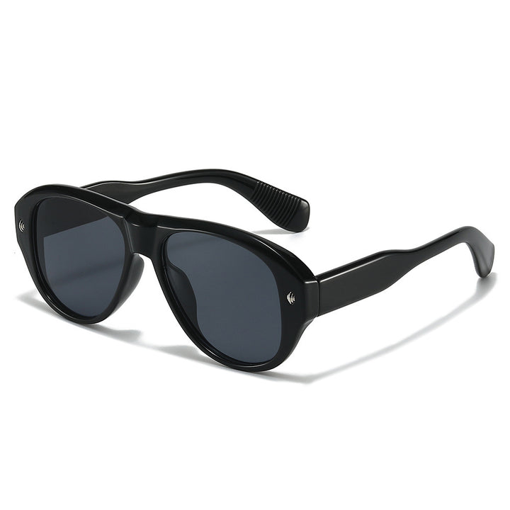 Vintage-Inspired Oversized Cat-Eye Sunglasses Bowlift