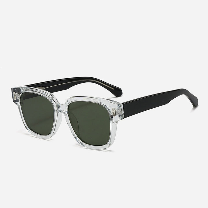 Women's Designer Sunglasses with Square Frame and Brown Lenses Bowlift