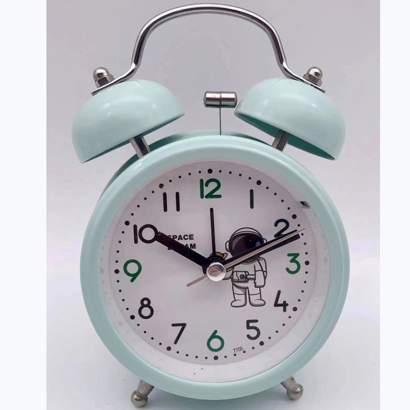 Funny table clock in astronaut design Bowlift