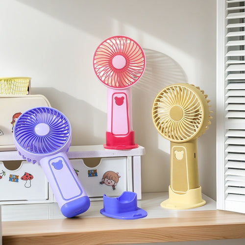 Ladies Portable Hand Fan Bowlift