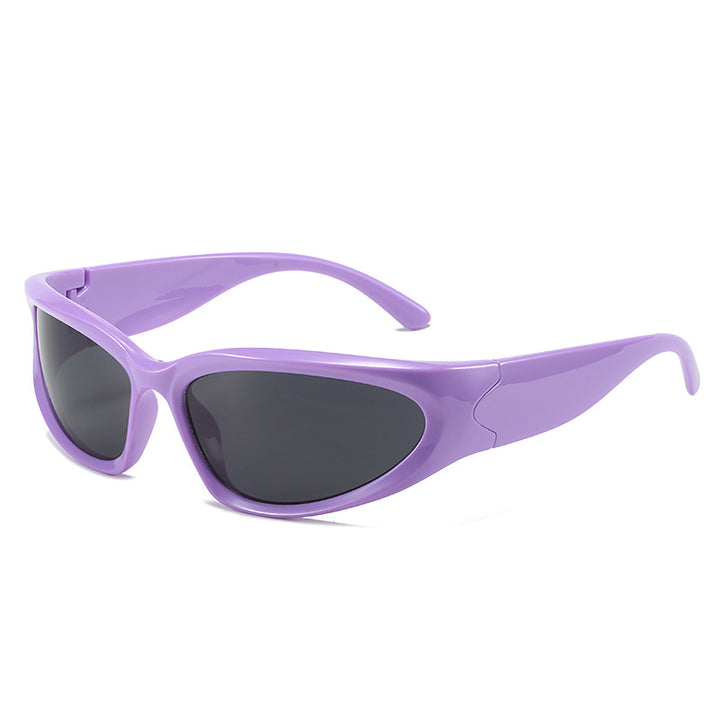 Women's sporty sunglasses with ergonomic design and polarized lenses Bowlift