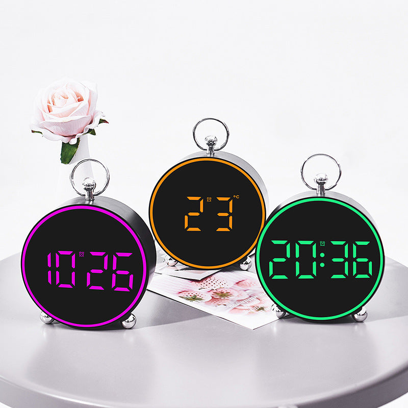 Digital Table Alarm Clock Bowlift