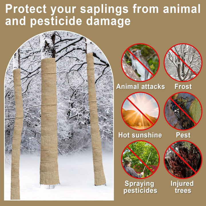 Natural Fiber Tree Protection Wrap Bowlift