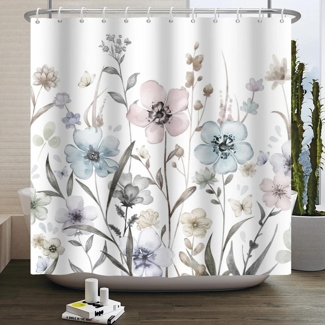 Botanical Garden Shower Curtain Bowlift