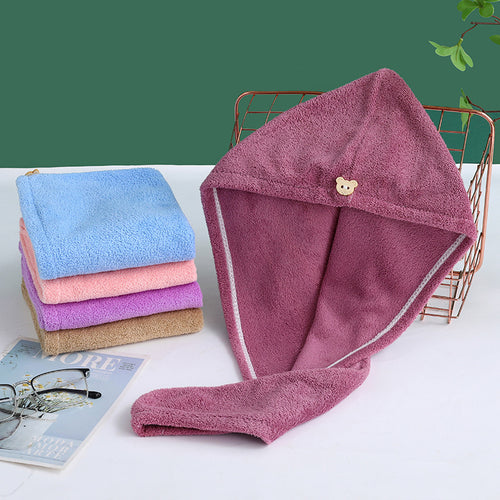 Women's Cozy Bathrobe Towel Bowlift