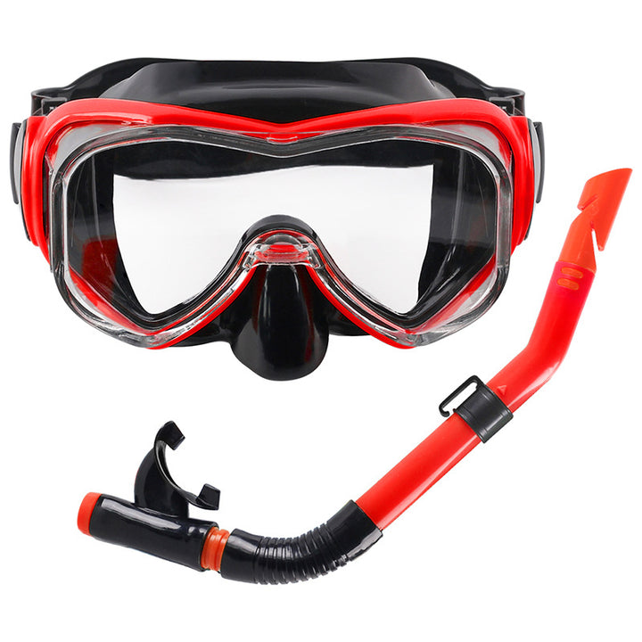 Women's Snorkeling Set with Extended Visibility Bowlift