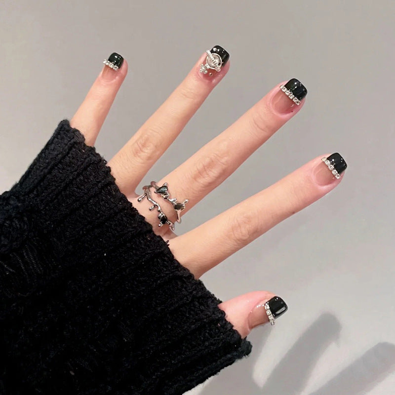 Themed Nail Art Press-On Nails with Cute Character and Bow Designs Bowlift