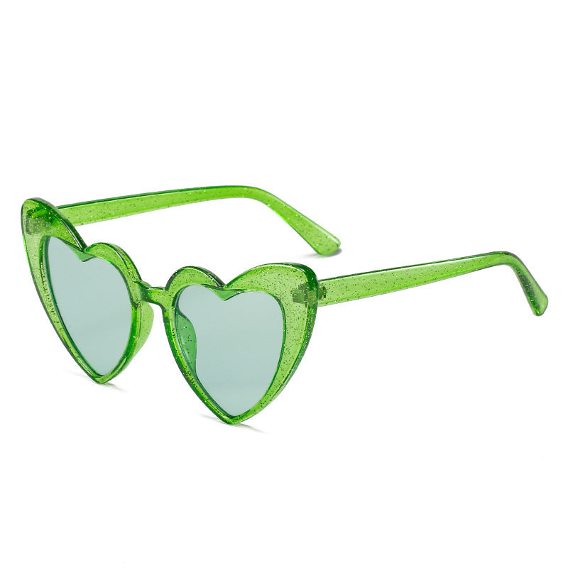 Heart-Shaped Fashion Sunglasses Bowlift