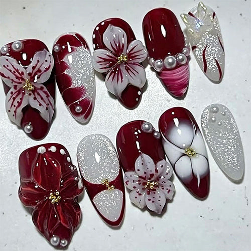 Artificial Design Nails Bowlift