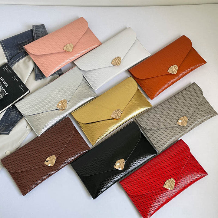 WoElegant Glossy Evening Clutch Bowlift