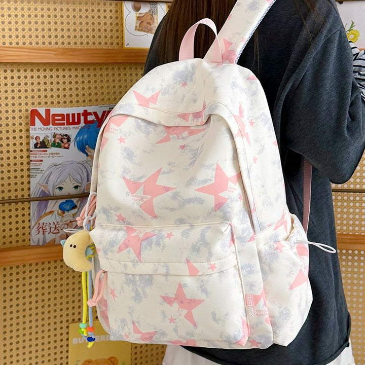Leisure backpack with practical star motif Bowlift