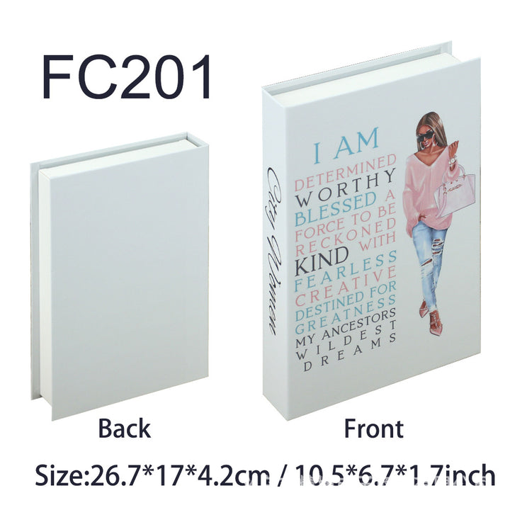 Decorative Hardcover Hidden Storage Book Safe Bowlift
