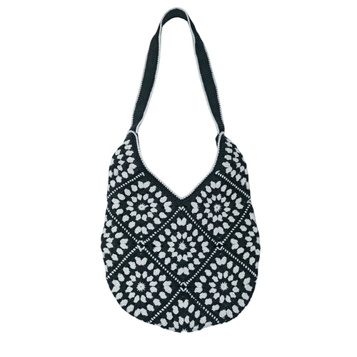Handmade shoulder bag with unique pattern Bowlift
