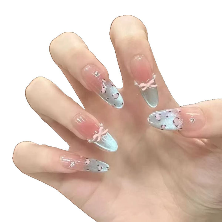 Ombre Stiletto Press-On Nail Set Bowlift