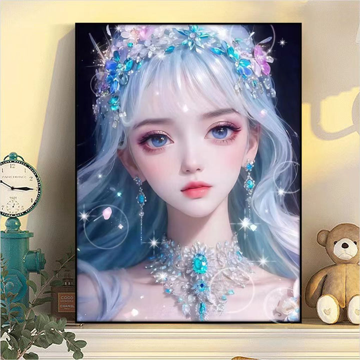 Fantasy Character Portrait Canvas Art Print Bowlift