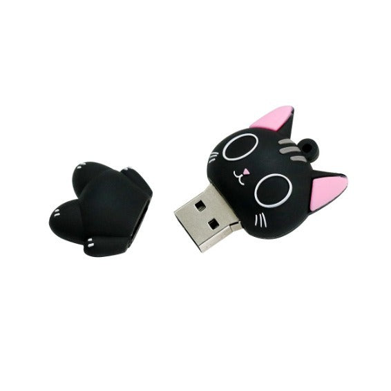 Cartoon Cat USB Flash Drive Bowlift