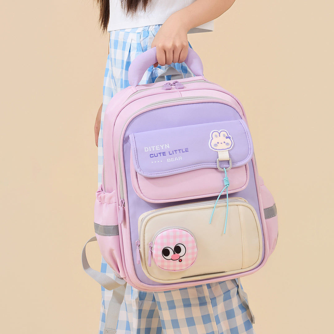 Fashionable backpack with animal motif Bowlift