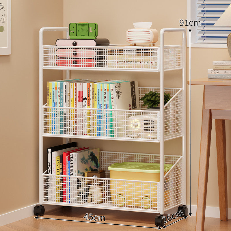 Modern Multi-Tier Mesh Storage Shelf Bowlift