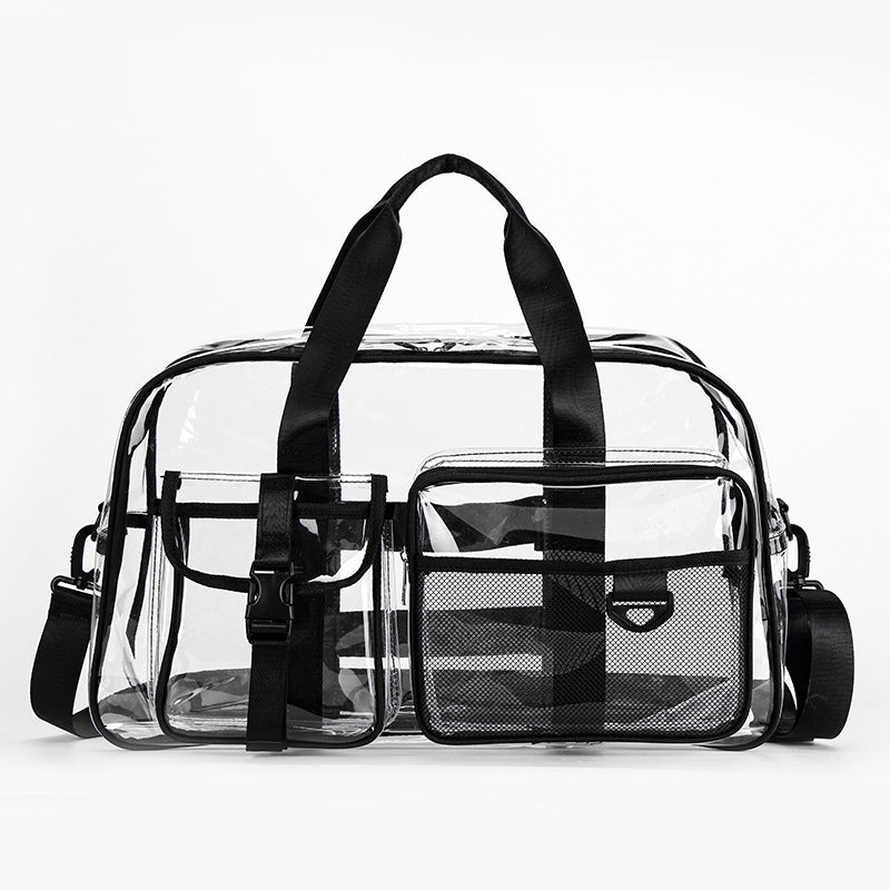 Transparent sports bag with multifunctional compartments Bowlift