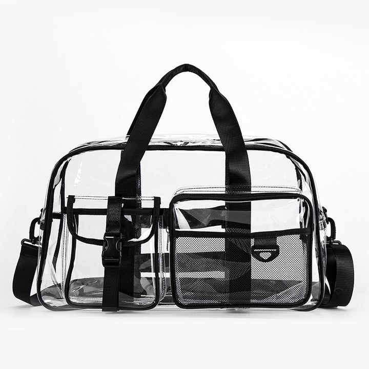 Transparent sports bag with multifunctional compartments Bowlift