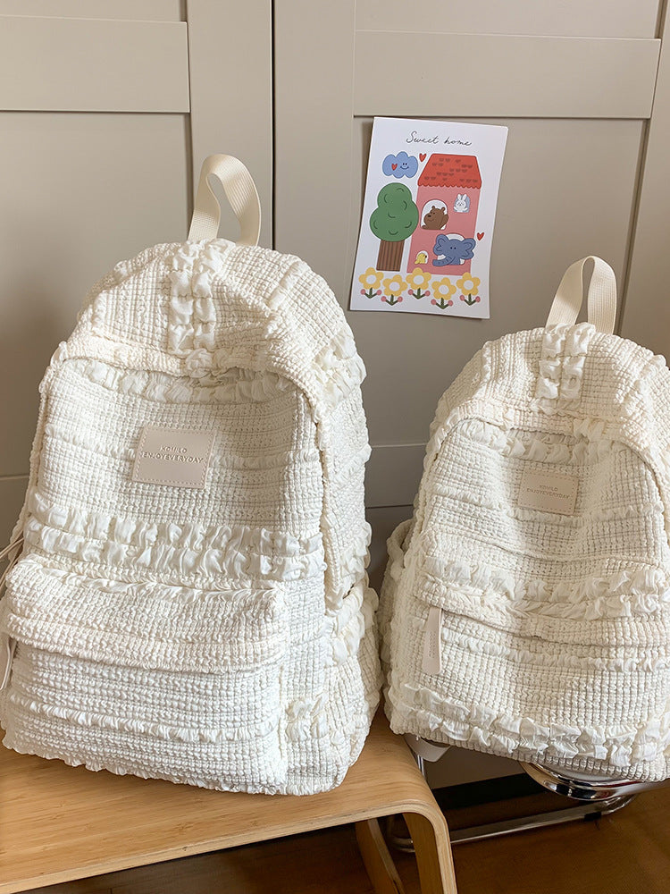Stylish Textured Everyday Backpack