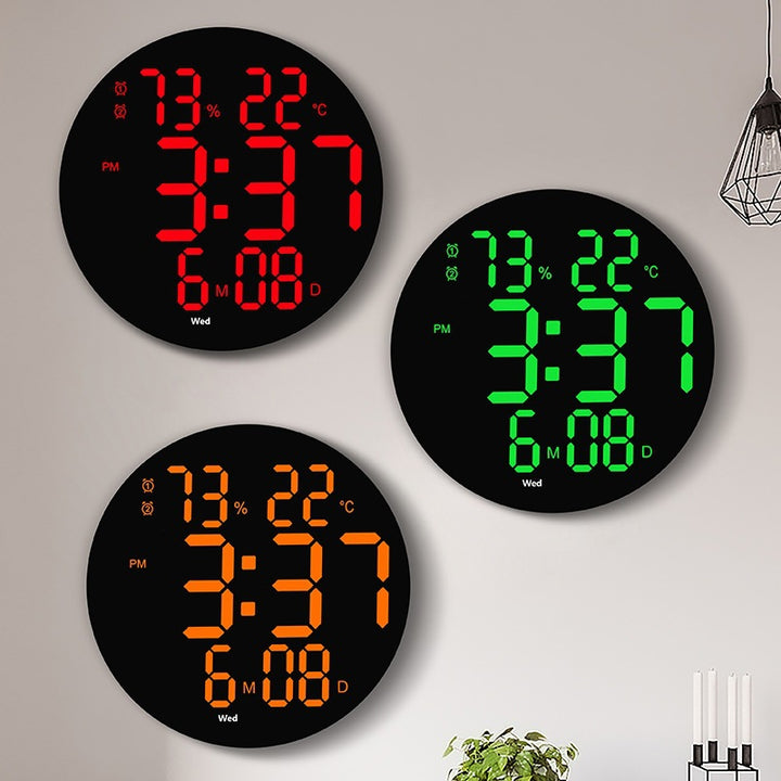 Digital weather clock with hygrometer and thermometer Bowlift