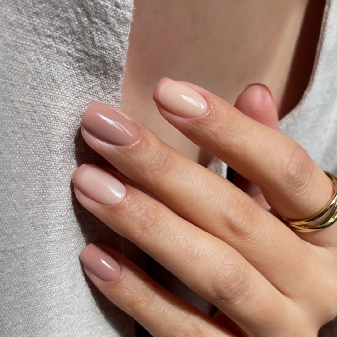 Elegant Nail Art with Soft Gradient Bowlift