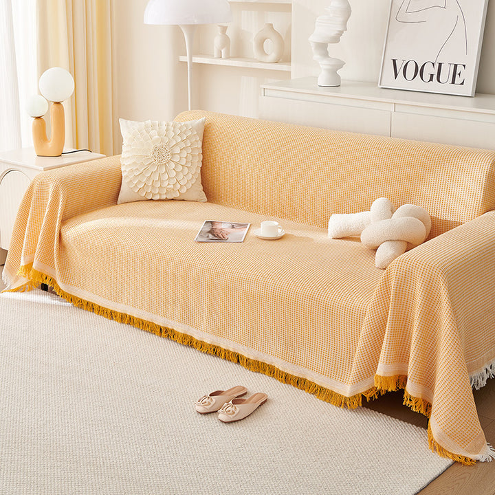 Stylish Woven Sofa Throw Blanket