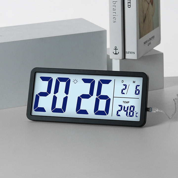 Digital Thermostat Alarm Clock Bowlift