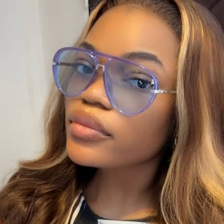 Women's pilot sunglasses with elegant design and UV protection Bowlift