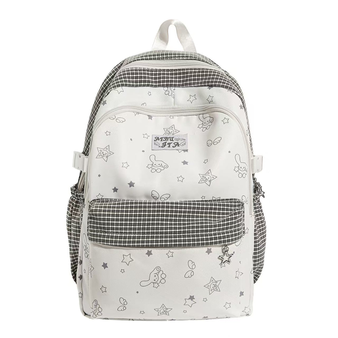 Playful Patterned School Backpack Bowlift