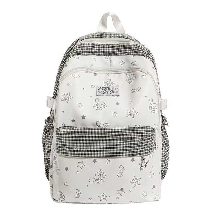 Playful Patterned School Backpack Bowlift
