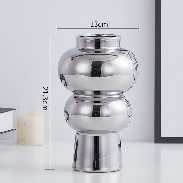 Elegant Modern Ceramic Vase Bowlift