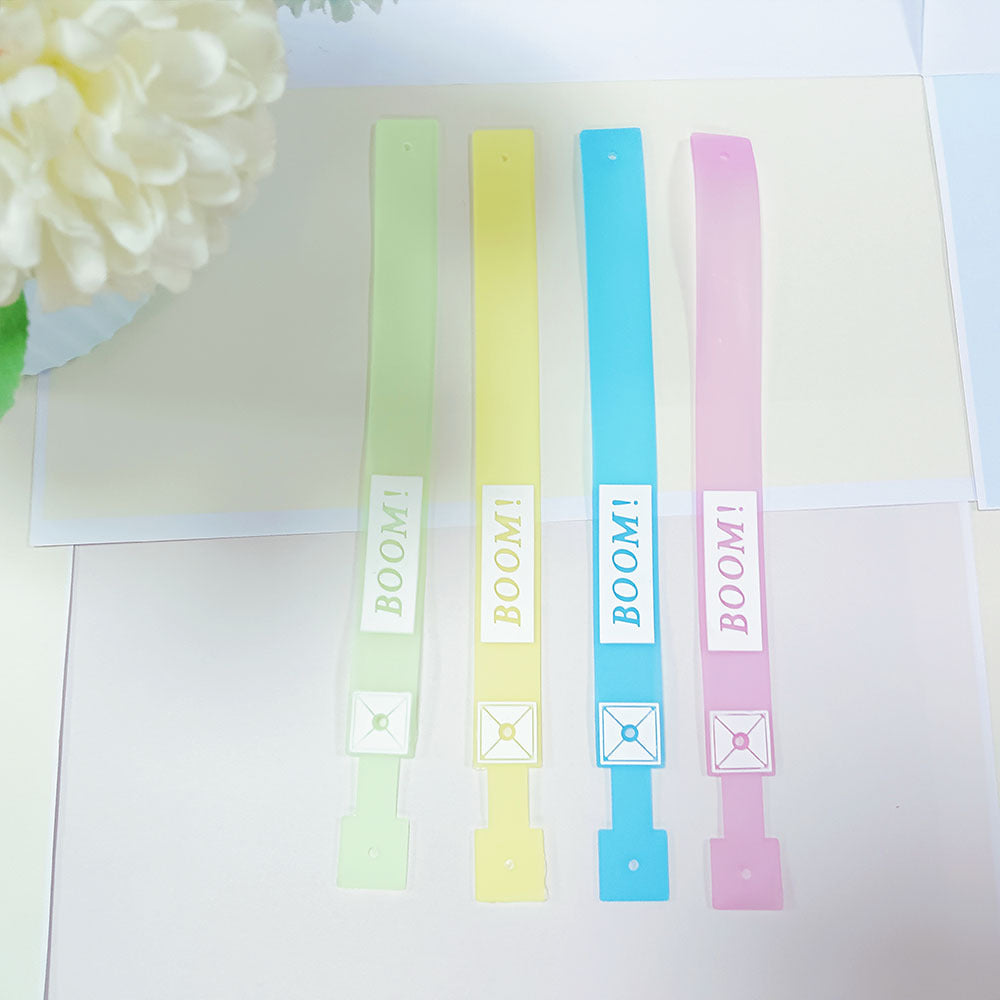 Unisex Luggage Tag made of durable Silicone Bowlift